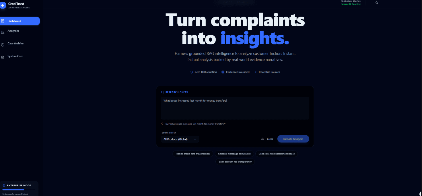 CrediTrust screenshot 2