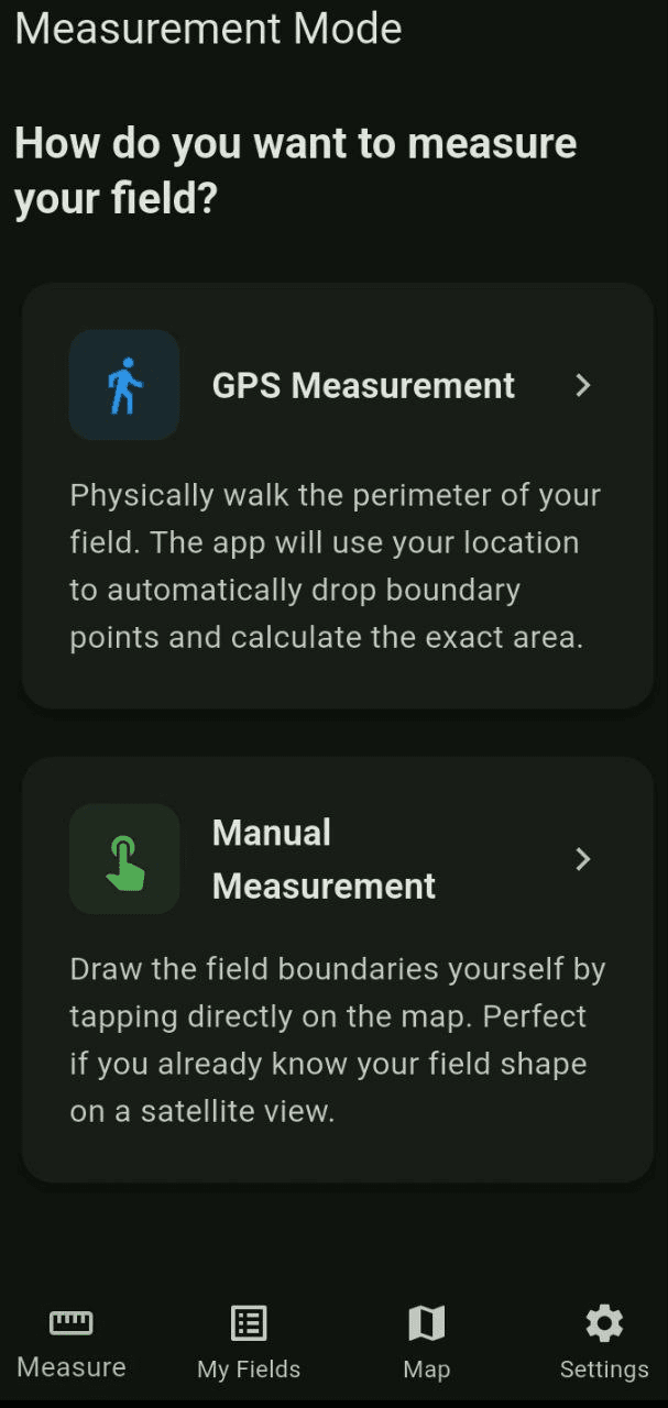 Smart GPS Fields Area Measure screenshot 2